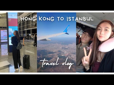 HK to Istanbul Vlog | Flying 23 hours with bronchitis, disappointing hotel room tour