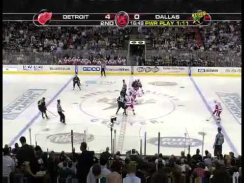 NHL 2008 05 19 WCSF G6 Stars vs Red Wings
