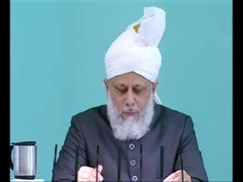 Friday Sermon : 21st May 2010 - Part 4 (Urdu)