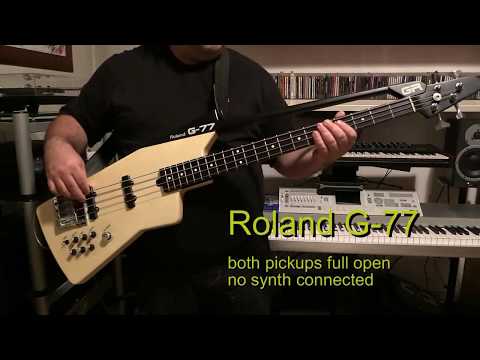 Bass Cover - Duran Duran - Notorius - with Roland G-77 bass