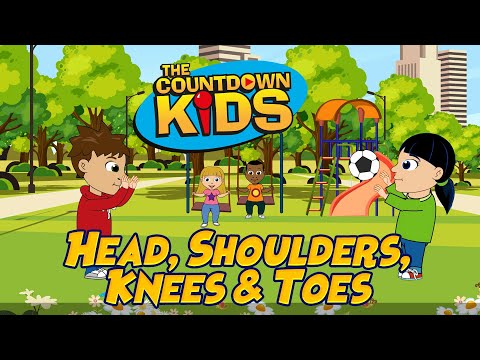 Head, Shoulders, Knees and Toes - The Countdown Kids | Kids Songs & Nursery Rhymes | Lyric Video