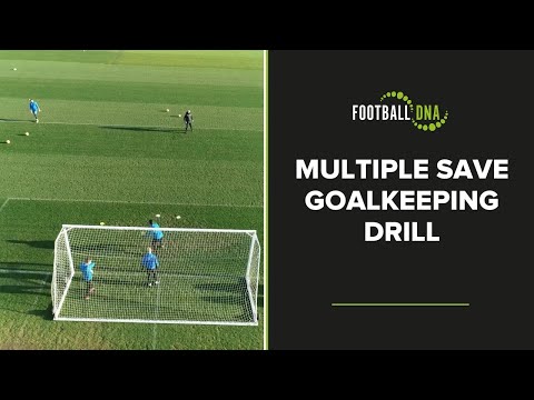 Oxford United  - Multiple Save Goalkeeping Drill - Wayne Brown