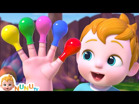 🌈 Color Songs For Kids 🎨 | Learn Colours With Fun + More Nursery Rhymes & Toddler Songs | NuNu TV