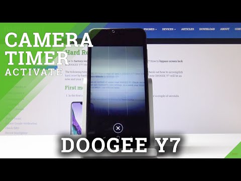 How to Use Camera Timer on DOOGEE Y7