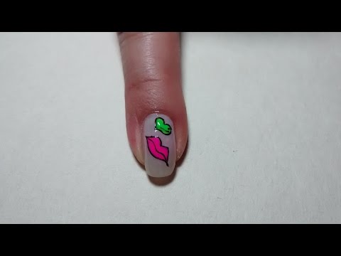 Decoración De Uñas Beso Fácil Y Sencillo | Decoraciones | Nail Art | Nailslucerocordoba