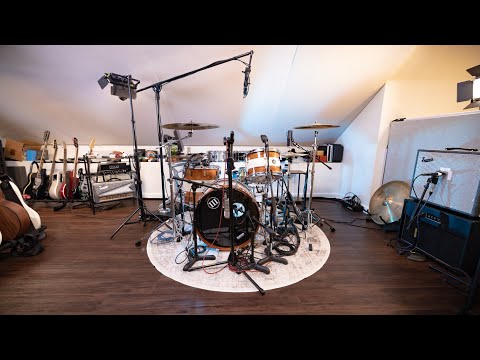 How to make DRUM SAMPLES in a HOME STUDIO
