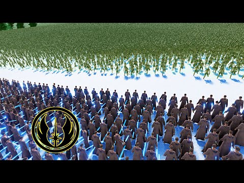 New 1,000 JEDI KNIGHTS vs 4 MILLION ZOMBIES! - Ultimate Epic Battle Simulator 2 UEBS 2 New Update