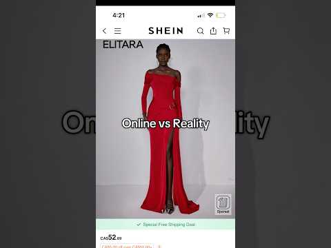 The perfect birthday dress❤️ #shein #sheinhaul #sheintryon #ootd #whatiorderedvswhatigot #reddress