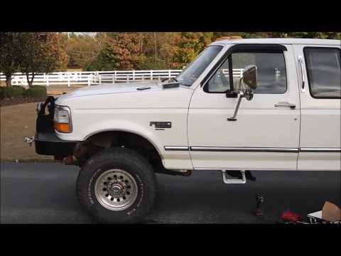 OBS F-Series Side Step Install