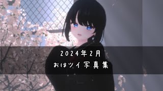 おはようツイートの写真まとめ　2024年2月　【VRChat/月奏雪】 #VRChat #VRC #vtuber