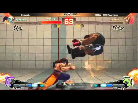 WW Arcade Madcatz -USF4 - Kimedu vs SOA|XR Prometo