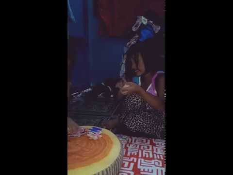 Sophia and nica's cake making