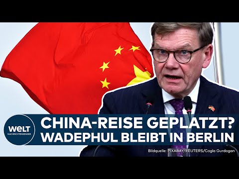 Video Thumbnail: DEUTSCHLAND: Wadephul verschiebt China-Reise kurzfristig – unzufrieden mit Gastgeber?