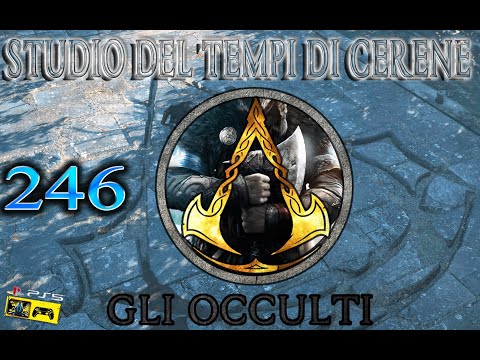 Assassin's Creed Valhalla GLI OCCULTI ☠️STUDIO NEL TEMPIO DI CERENE 💀GLOWECESTRESCIRE  🎮 246 PS5