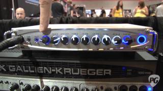Video thumbnail for Summer NAMM '11   Gallien-Krueger   MB800 Demo by Premier Guitar