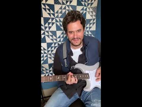 John Mayer on Instagram Live - Guitar lesson in Montana - May 7,2020