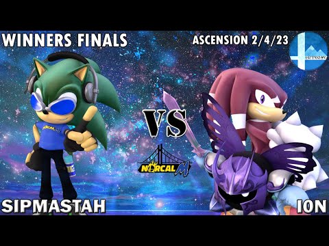 "Ascension 2/4/23" - SipMastah (Sonic) I0N (Knux/MK) - Winners Finals