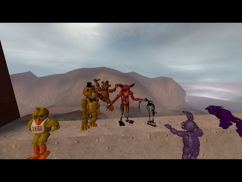 FNaF ON A BRIDGE PART 1!!!!!!!