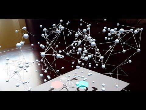 AR Particle Plexus Video
