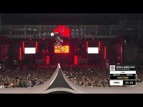 Mark Webb | 2nd place - BMX Freestyle Park Spine Ramp Pro Final | FISE Montpellier 2019