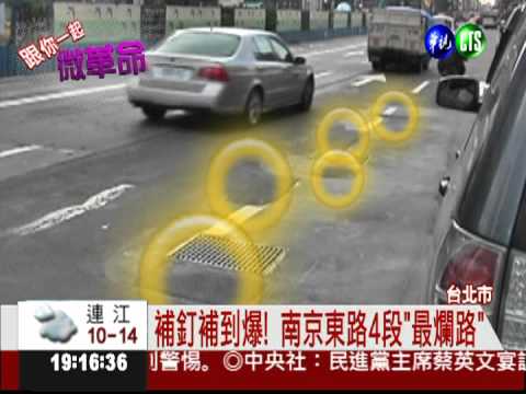 網友微革命! 爛路大調查獲迴響