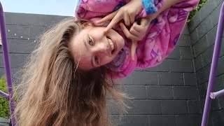 Do gymnastics with me learn a round off and one handing cartwheel! 