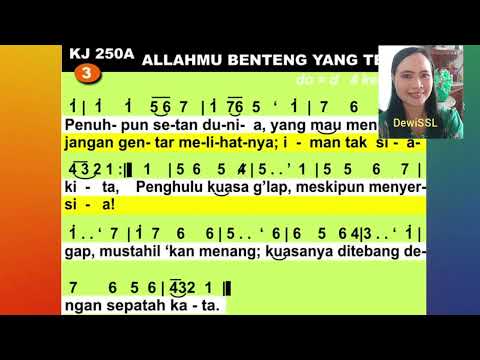 Kj 250 A - AllahMu Benteng Yang Teguh Cover DewiSSL