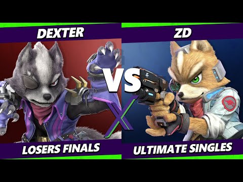 S@X 496 Losers Finals - ZD (Fox, Wolf) Vs. Dexter (Wolf, Lucina) Smash Ultimate - SSBU
