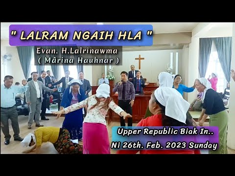 Evan. H.Lalrinawma(Mârina) - LALRAM NGAIH HLA (Live Solo Upper Republic Biak In)