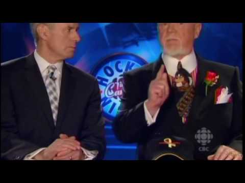 Don Cherry's Reaction To Ovechkin's 50th Goal Celebration
