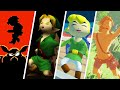 Evolution Of Link S Deaths Game Over Screens In Zelda Games 1986 2021