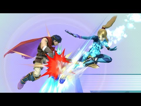 Zero Suit Samus vs Ike- Super Smash Bros Wii U (for glory + zero-to-death)