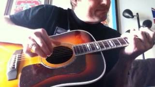 Wilco - &quot;Jesus Etc.&quot; Cover Played on a Guild D55 Acoustic
