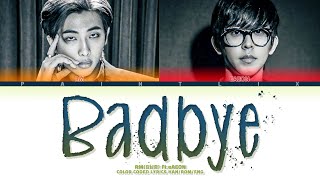 Download lagu badbye - RM(김남준))Ft. eAEON [Lyrics Han/Rom/Eng] mp3