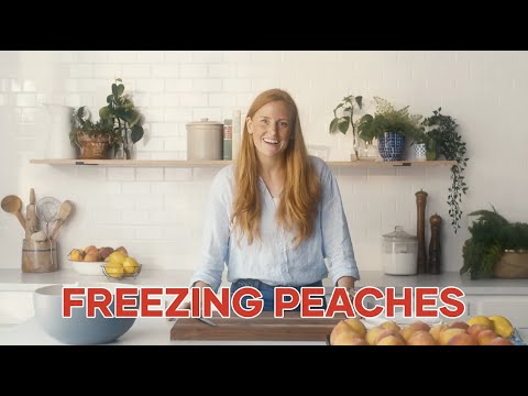 The Peach Truck | Freezing Peaches