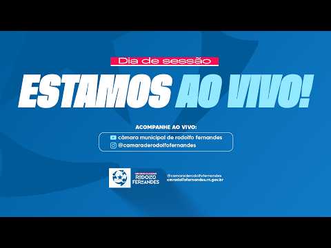 28ª SESSÃO ORDINÁRIA - 2026 - CÂMARA MUNICIPAL DE RODOLFO FERNANDES