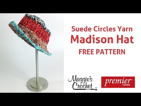 Madison Hat Free Crochet Pattern - Right Handed