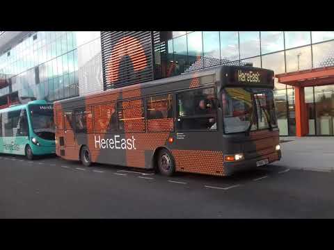 Dennis Dart Mini Plaxton Pointer Y986TGH LDP186 Go Ahead London Here East Free Shuttle Bus