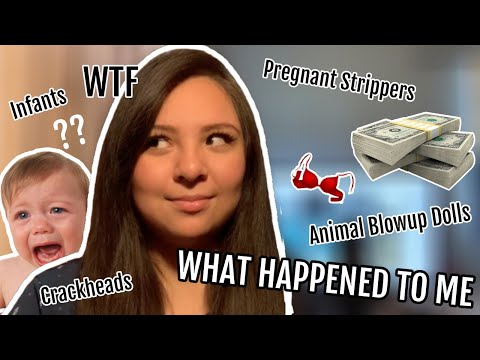 STORYTIME | Working at an adult store while in College | My Experience (weird)