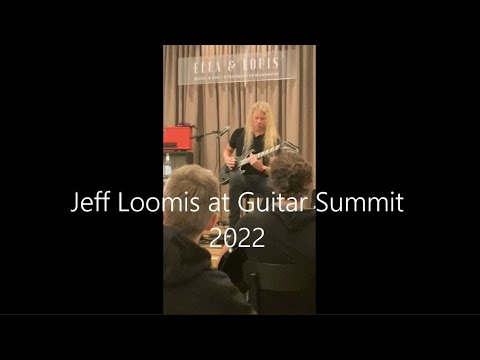 Jeff Loomis at Guitar Summit 2022