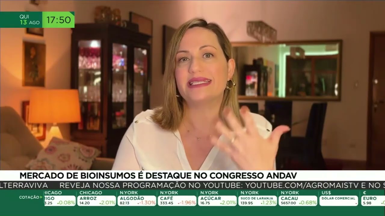 Mercado de bioinsumos é destaque no congresso ANDAV