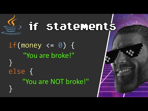 Java if statements 🚧【6 minutes】