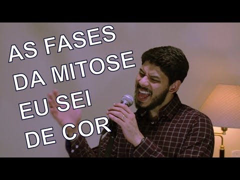 AS FASES DA MITOSE EU SEI DE COR | PARÓDIA DE BIOLOGIA Marília Mendonça - Eu Sei de Cor | BioloHits