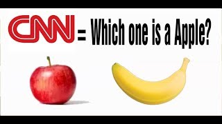 CNN Insults its viewers with this ad implying they dont know an apple!