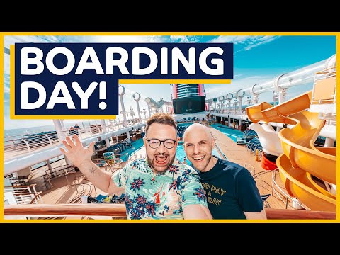 Thumbnail for Disney Cruise - Boarding the HALF EMPTY Disney Fantasy!