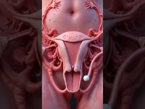 Journey of the Egg: From Ovary to Uterus | Female Reproductive System Explained