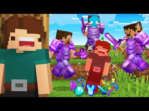 Minecraft OP Manhunt, But I'm CLONED...