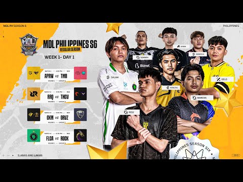 🔴 LIVE | MDL PH S6 | FILIPINO - Week 1 Day 1