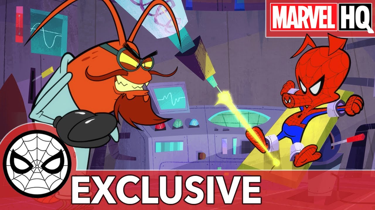 Spider-Ham: Caught in a Ham | EXCLUSIVE Animated Short | Spider-Man: Into the Spider-Verse! - YouTube
