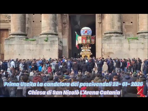 Prima Uscita La candelora dei pescivendoli Catania 22 01 2026